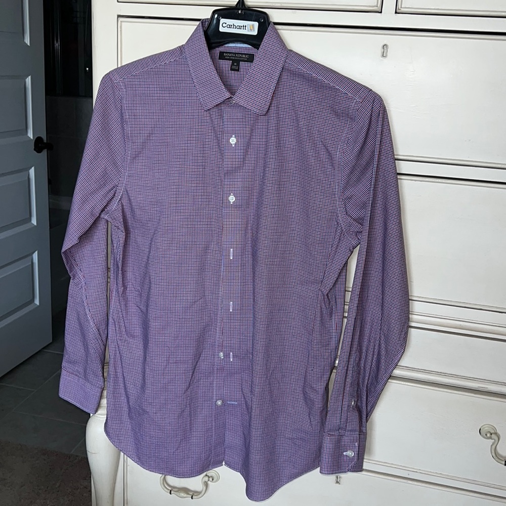 Men’s banana republic non-iron dress shirt